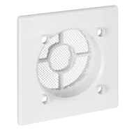 Kratki wentylacyjne - Ramka do panelu Ø125 biała - miniaturka - grafika 1
