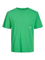 Koszulki męskie - Jack & Jones Jorclan Tee SS Crew Neck Koszulka męska, Wyspa Zielona, XL - miniaturka - grafika 1