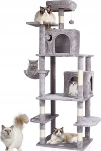 Vevor Wieża dla Kotów z Drapakiem 8 Platform - Drapaki dla kotów - miniaturka - grafika 1