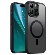 Etui i futerały do telefonów - Etui Plecki EtteriMag do Apple iPhone 14 Pro bezbarwny/czarny 2x Szkło 9H - miniaturka - grafika 1