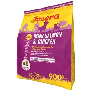 Karma dla psa JOSERA Mini Łosoś z kurczakiem 900 g - Sucha karma dla psów - miniaturka - grafika 1