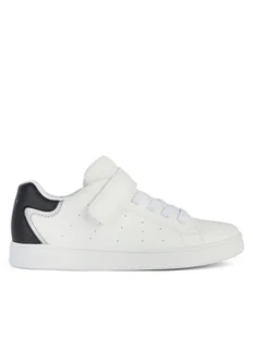 Geox Sneakersy J Eclyper J36LSA 000BC C0404 M Biały - Buty dla chłopców - miniaturka - grafika 1