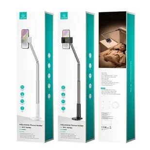 USAMS Teleskopowy uchwyt biurkowy na telefon WX Series czarny/black ZB255WXZJ01 (US-ZB255) - Selfie stick - miniaturka - grafika 15