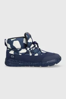 Buty dla dziewczynek - Camper śniegowce dziecięce K900324 Ergo Kids kolor granatowy - grafika 1