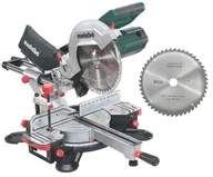 Narzędzia glazurnicze - Pilarka ukosowa z posuwem 1800W 254 mm KGS 254 M Metabo - miniaturka - grafika 1