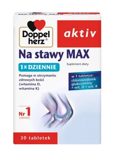 QUEISSER Doppel herz aktiv na stawy MAX x 30 tabl - Witaminy i minerały - miniaturka - grafika 1