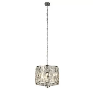 Searchlight Lampa wisząca Bijou, klosz z kryształkami, 38 cm - Lampy sufitowe - miniaturka - grafika 1