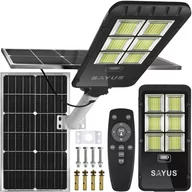 Lampy ogrodowe - LATARNIA ULICZNA LAMPA SOLARNA LED CZUJNIK RUCHU PILOT UCHWYT 2400W - miniaturka - grafika 1