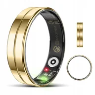 Smartband - Twievo Smart Ring R11 Złoty Rozmiar #11 Inteligentny Pierścionek - miniaturka - grafika 1