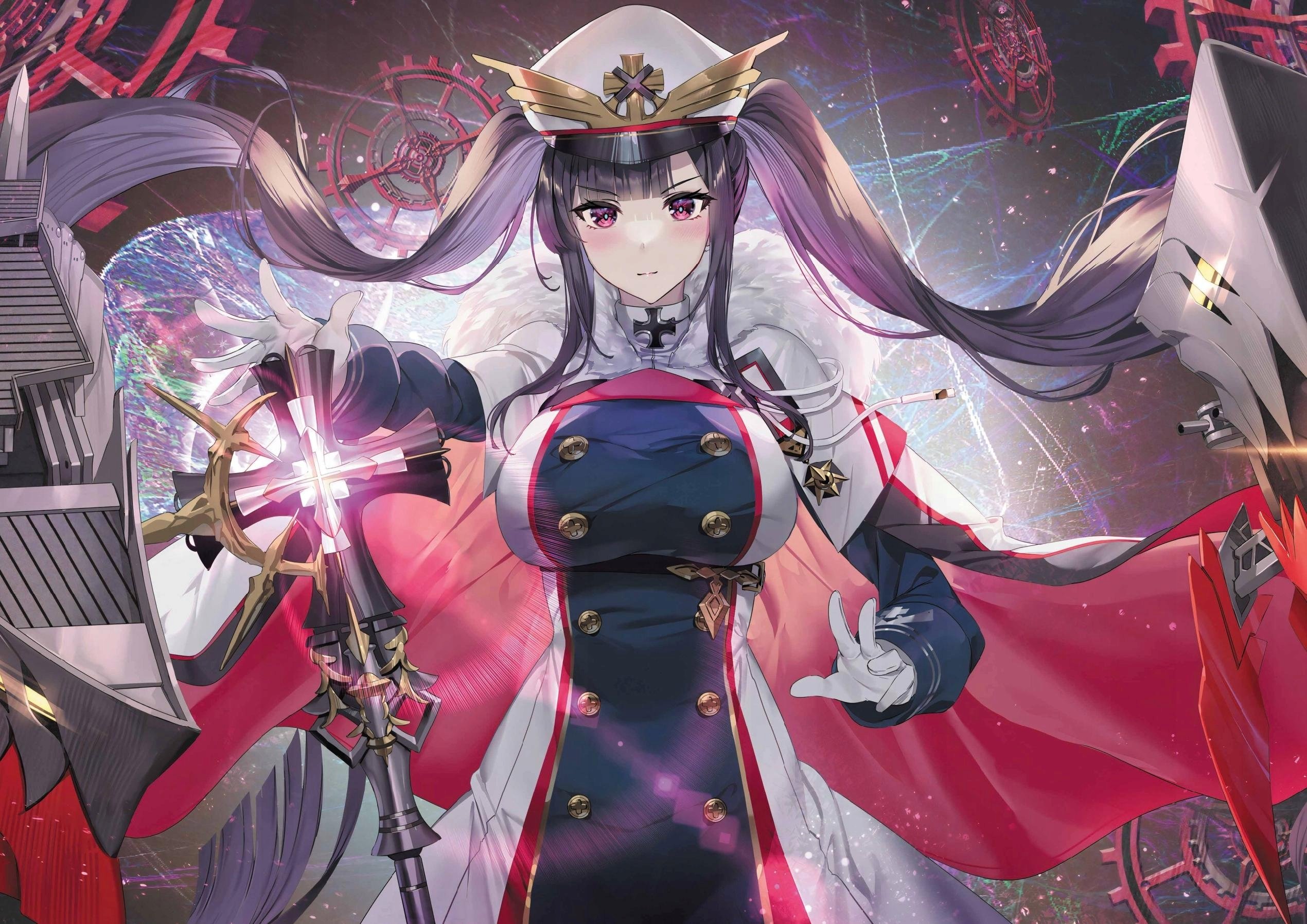 Plakat A1 anime gra Azur Lane