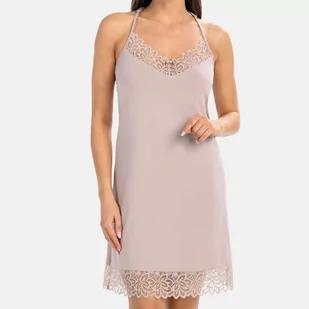 Koszula Nocna Z Wiskozy Kolhi Kakao Teyli - Piżamy damskie - miniaturka - grafika 1