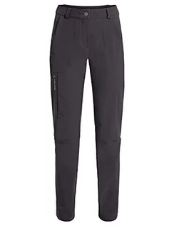 Spodnie damskie - Vaude Spodnie damskie Elope Slim Fit Pants czarny Phantom Black 34 Kurz 42411 - grafika 1