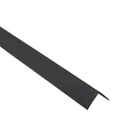 Panele ścienne i boazeria - Standers Kątownik pvc 2.6m 20x20x1 mm matowy czarny - miniaturka - grafika 1