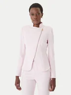 Marynarki i żakiety damskie - Rinascimento Marynarka CFC0127901003 Różowy Slim Fit - miniaturka - grafika 1