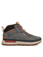 Buty dla chłopców - Timberland Trzewiki Field Trekker Mid TB0A65R80331 Szary - miniaturka - grafika 1