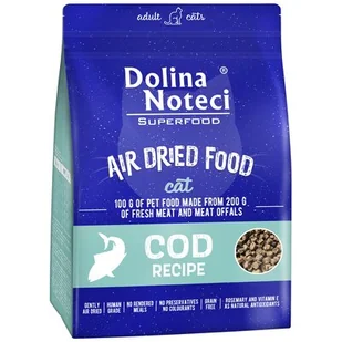 DOLINA NOTECI SUPERFOOD Danie z dorsza karma suszona dla kota 1kg - Sucha karma dla kotów - miniaturka - grafika 1