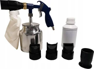 Forsage Pistolet do piaskowania piaskarka zbiornik 1l - Narzędzia samochodowe - miniaturka - grafika 1