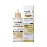 Peelingi i scruby do twarzy - DR.MELAXIN PEEL SHOT LINE Delikatnie złuszczająca ampułka z ekstraktem z białego ryżu 80ml - miniaturka - grafika 1