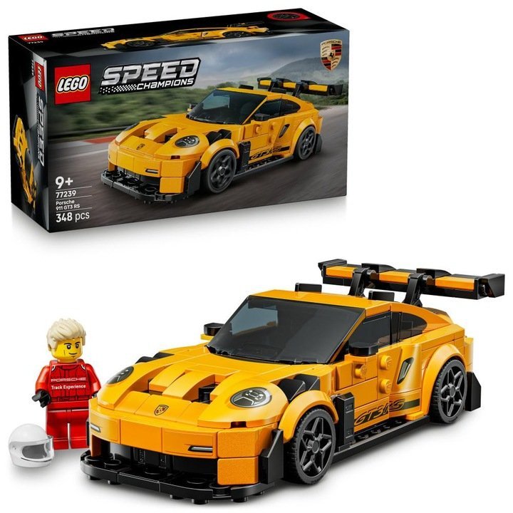 LEGO SPEED - Samochód auto Supersamochód Porsche 911 GT3 RS Supercar LEGO PREZENT DLA CHŁOPCA