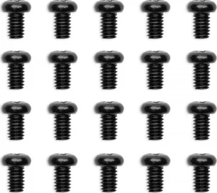 EK Water Blocks EK Water Blocks EK-Loop Phillips Head Screw Set M4 x 6 mm, 20 Stück - schwarz - Chłodzenie wodne - miniaturka - grafika 1