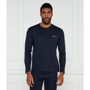 BOSS BLACK Longsleeve Waffle 4 Regular Fit - Piżamy męskie - miniaturka - grafika 1