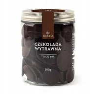 Gumy do żucia, lizaki, dropsy - CZEKOLADA DESEROWA DESEO TOGO 60% DROPSY CZEKOLADOWE 200G - miniaturka - grafika 1