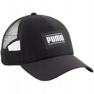 Czapki i chusty sportowe męskie - Czapka z daszkiem Puma Ess Trucker czarna 25706 01 Senior - miniaturka - grafika 1
