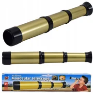 Mały naukowiec - LUNETA DLA DZIECI MONOCULAR TELESKOP OBIEKTYW PIRACKI TELESKOP ZABAWKA - miniaturka - grafika 1
