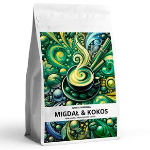 Kawa smakowa mielona MIGDAŁOWO KOKOSOWA 100 % arabica 250 g - Cappuccino i kawy smakowe - miniaturka - grafika 1