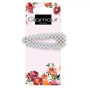 Glamour Spinki do włosów z perełkami duża - Ozdoby do włosów - miniaturka - grafika 1