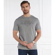 Koszulki męskie - Gant T-shirt | Regular Fit - miniaturka - grafika 1