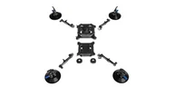 Akcesoria fotograficzne - Przyssawka montażowa Tilta TAM-B01-V Suction Disc Shock Absorption Cradle Head - V mount - miniaturka - grafika 1
