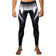 Kimona, stroje i obuwie - Venum Legginsy Spats No Gi Chocolate Black/White - miniaturka - grafika 1