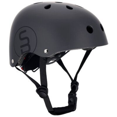 Kask SUN BABY Perfect Fit Czarny dla Dzieci z lampką ( S)