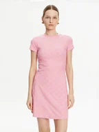 Sukienki - Guess Sukienka codzienna V5GK07 KCT02 Różowy Regular Fit - miniaturka - grafika 1