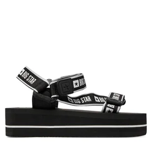 Sandały Big Star Shoes NN274A525 Czarny - Sandały damskie - miniaturka - grafika 1