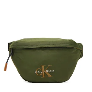 Saszetka nerka Calvin Klein Bold Waistbag LV04D3116G Khaki - Nerki - miniaturka - grafika 1
