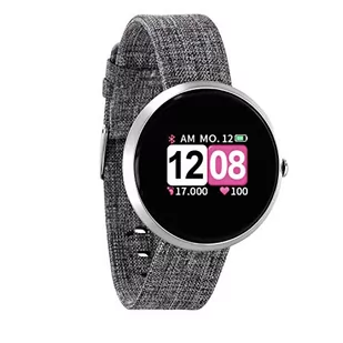 X-Watch Siona Color Fit 54048 Szary - Smartwatch - miniaturka - grafika 1