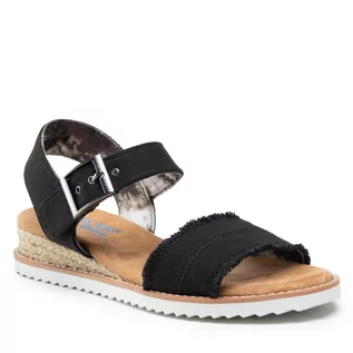 Espadryle damskie - Skechers Espadryle BOBS Adobe Princess 113541/BLK Black - grafika 1