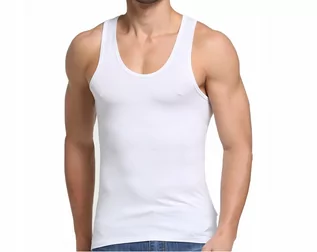 Koszulki męskie - Podkoszulka na Ramiączka Męska Gładka Bawełna -L - inna - grafika 1