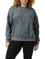 Bluzy damskie - Under Armour Unstoppable Daytona Move Light Crew bluzka damska, czarny, m - miniaturka - grafika 1
