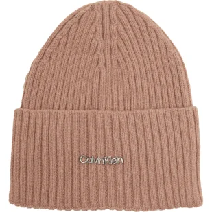 Calvin Klein Czapka | z dodatkiem wełny i kaszmiru - Czapki damskie - miniaturka - grafika 1