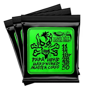 Ernie Ball 3821 Papa Het’s 11-50 struny do gitary elektrycznej 3pack - Struny gitarowe  - miniaturka - grafika 1