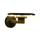 Lampy ścienne - Markslojd Kinkiet LAMPA ścienna NOMAD 106255 OPRAWA metalowa LED 8W IP44 Szary - miniaturka - grafika 1