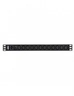Inne akcesoria audio-wideo - Aten Pe0112G 1U 10A 12-Portowe Podstawowe Pdu - miniaturka - grafika 1