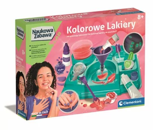 Clementoni Naukowa Zabawa Kolorowe lakiery 50793 - Mały naukowiec - miniaturka - grafika 4