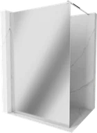 Ścianki i drzwi prysznicowe - Mexen Kioto ścianka prysznicowa Walk-in 100 x 200 cm, lustro 8 mm, chrom - 800-100-101-01-50 - miniaturka - grafika 1