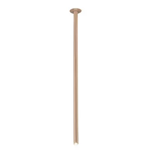 Salonowa sufitowa lampa ALHA 9434 Dohar podłużna tuba platynowa - Lampy sufitowe - miniaturka - grafika 1