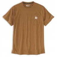 Koszulki męskie - Koszulka Carhartt Force Midweight S/S Pocket - miniaturka - grafika 1