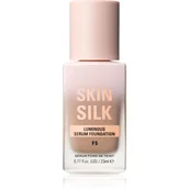 Podkłady do twarzy - MAKEUP REVOLUTION SKIN SILK SERUM FOUNDATION PIELĘGNUJĄCY PODKŁAD DO TWARZY F5 23ML - miniaturka - grafika 1